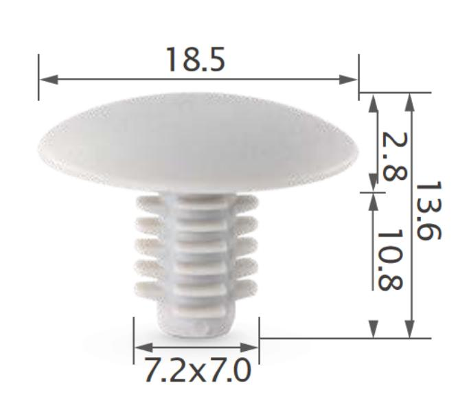 25pcs Fiat Roof