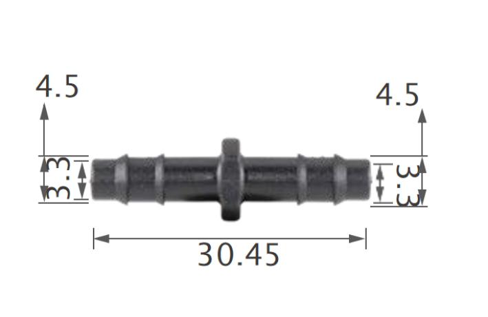 25pcs Fiat Straight connector