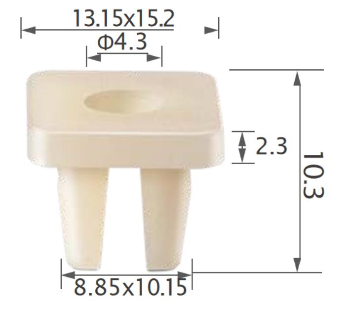 25PCS HONDA Screw grommet