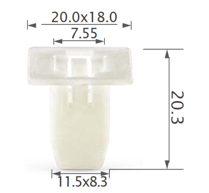 25PCS HONDA Rear bumper