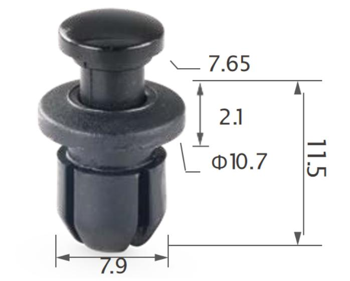 25PCS HONDA Splash guard, wheelarch, fender, side moulding