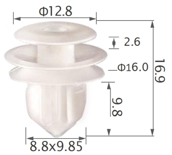 25PCS HONDA Interior, door moulding