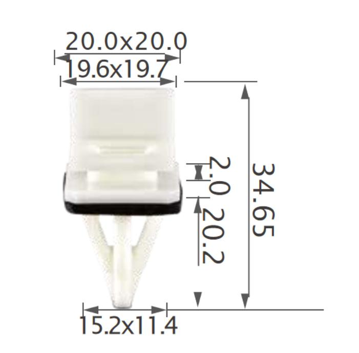 25PCS HONDA Rocker panel