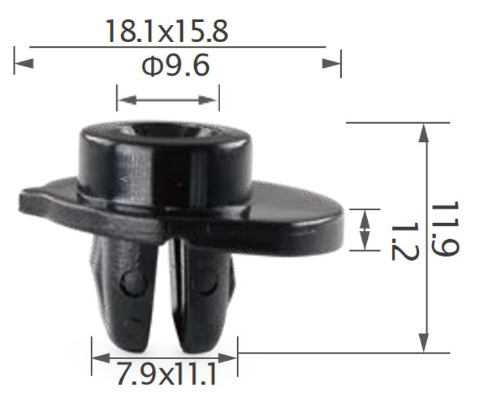 25PCS HONDA Front and rear bumper