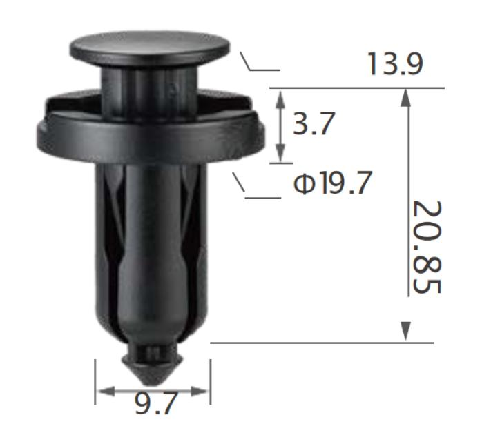 25PCS HONDA Hood, Front bumper, Splash guard