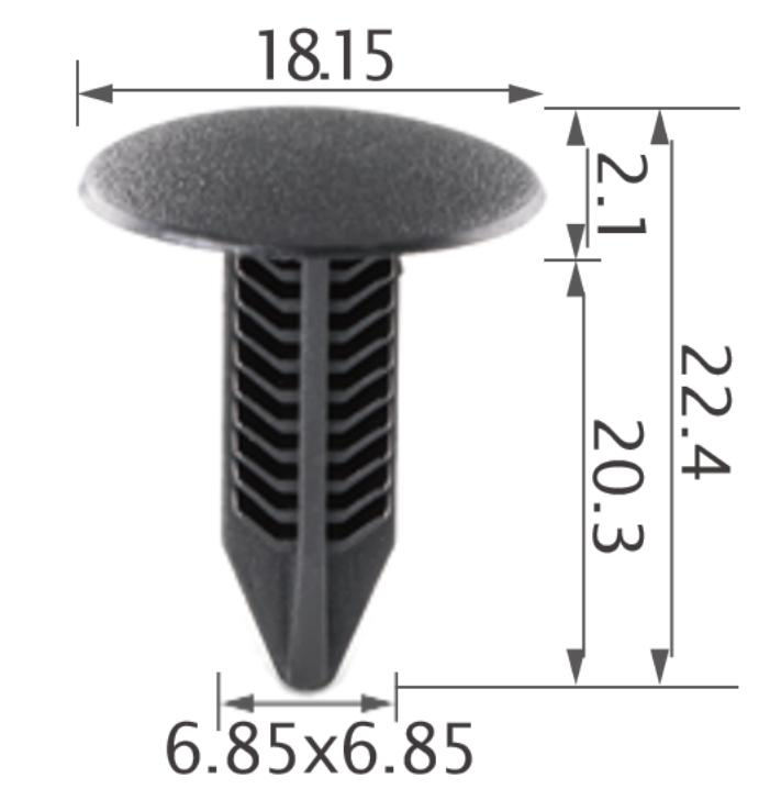 25PCS HONDA Rear trunk