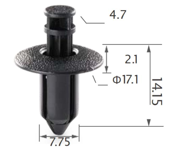 25PCS HONDA Rocker panel, handlebar, door panel, plate