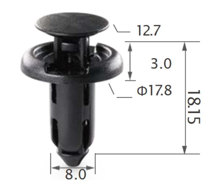 25PCS HONDA Rocker panel
