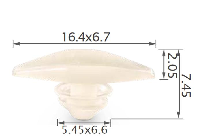 25PCS HONDA Door weatherstrip