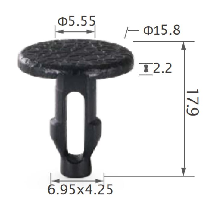 25PCS HONDA Clip