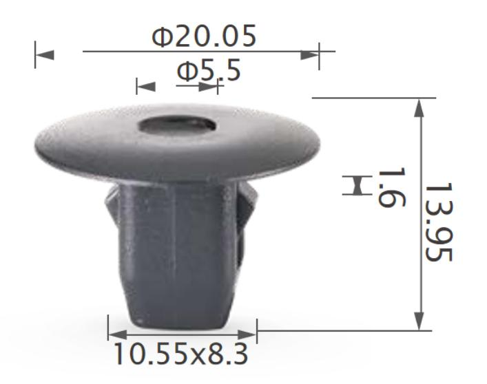 25PCS HONDA Wheelarch, splash guard