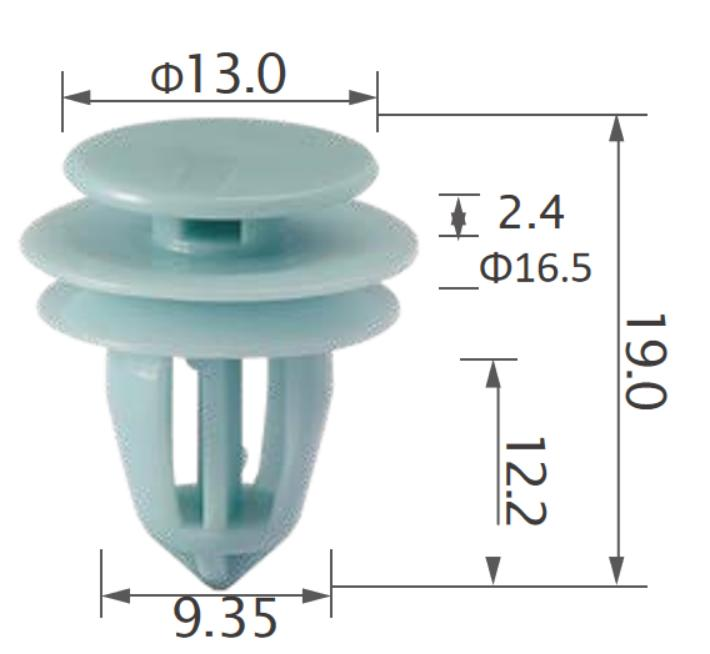 25PCS HONDA Door garnish