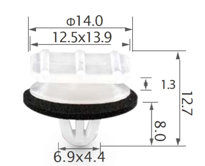 25PCS HONDA Rocker panel