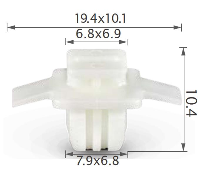 25PCS HONDA Wheelarch, splash guard