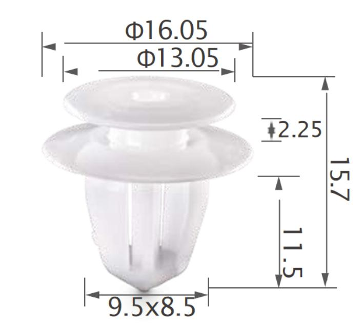 25PCS HONDA Floor, rear tray