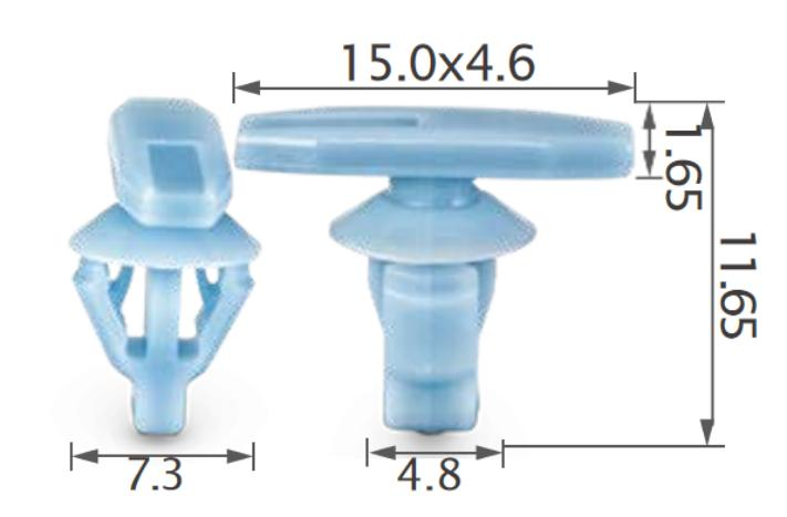 25PCS HONDA Front and rear door weatherstrip