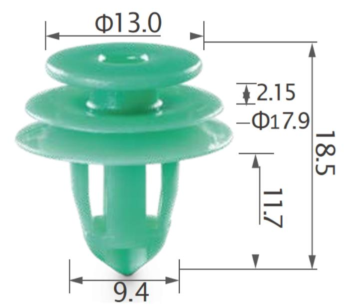 25PCS HONDA Door panel, floor, rear trunk, hood, mirror