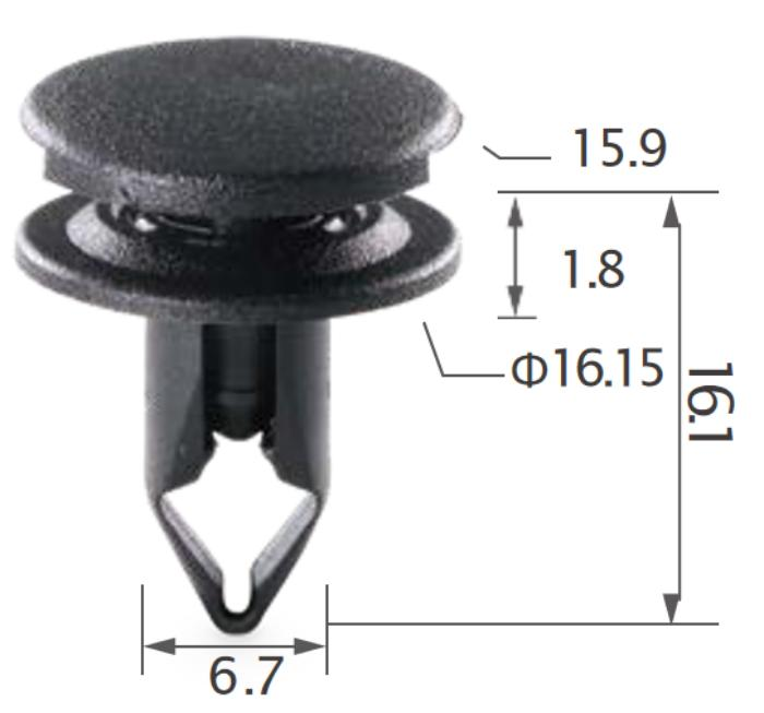 25PCS HONDA Rear tray