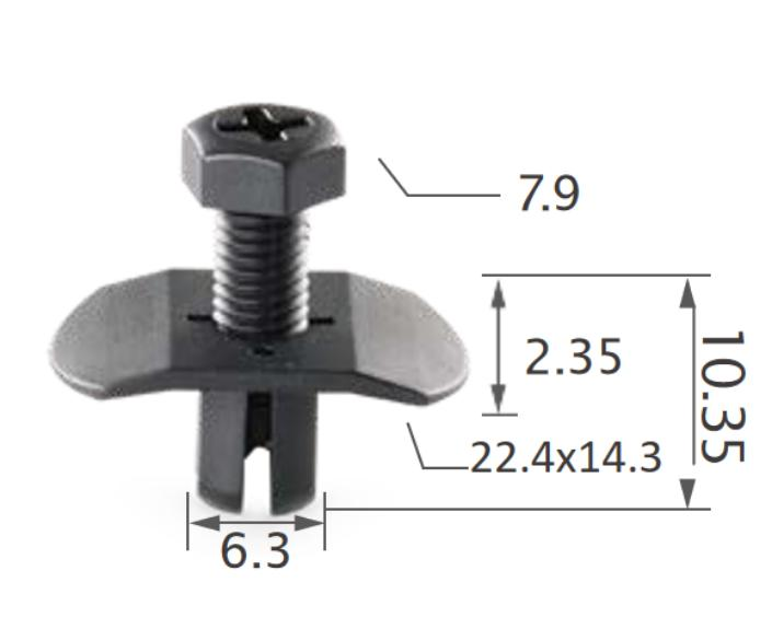 25PCS NISSAN Wheelarch