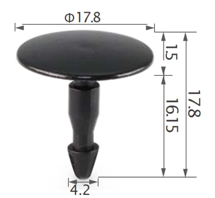25PCS HONDA Wheelarch, splash guard