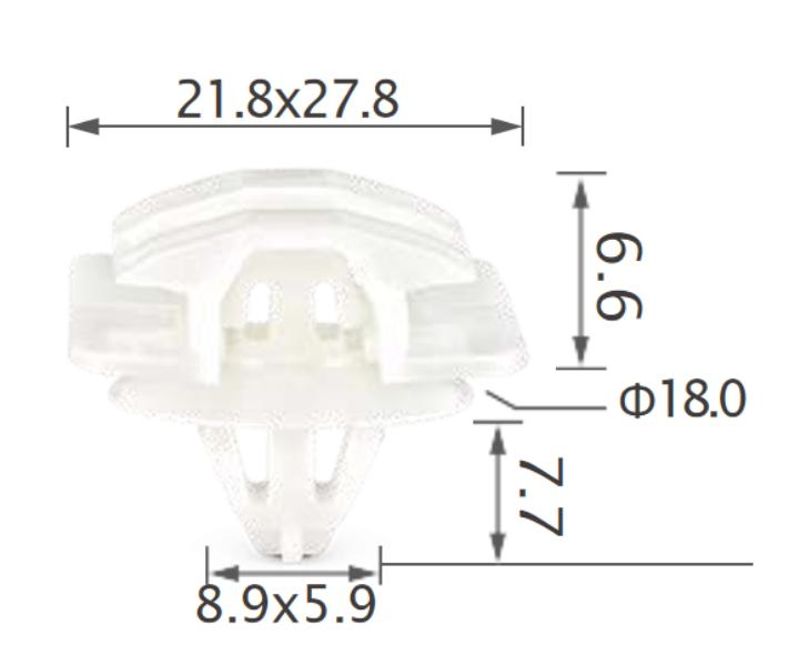 25pcs Renault Side moulding, rocker panel