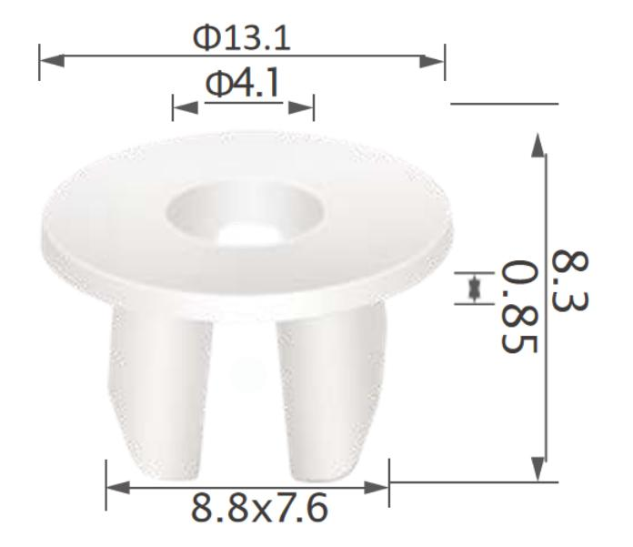 25pcs Mitsubishi Screw grommet