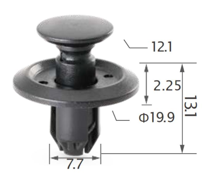 25pcs Mitsubishi Expanding retainer