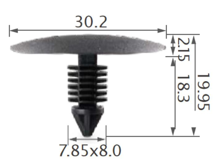 25pcs Renault Retainer