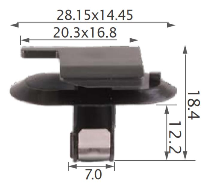 25pcs Renault Pillar