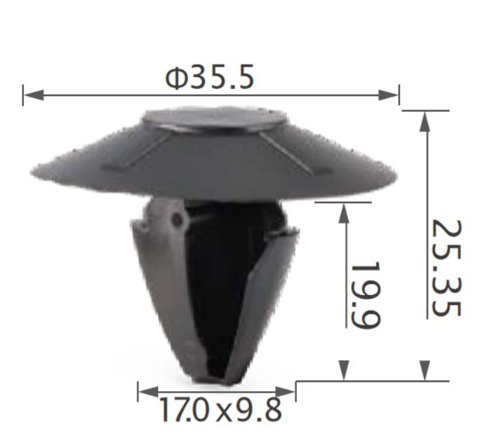 25pcs Renault Front and rear axle