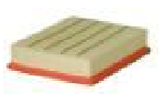 GM  Air Filter  835 624 9194405 9202382 ELP3818