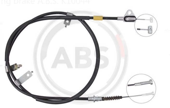 MAZDA 6 (GJ/GL) 11.2012 - 2014 HAND BRAKE CABLE GHM544420