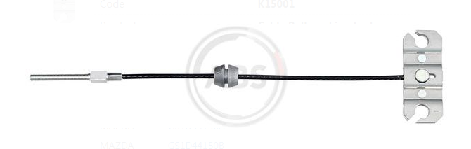 MAZDA 6 (GH) 11.2007 - 11.2012 HAND BRAKE CABLE  GS1D44150A  GS1D44150B