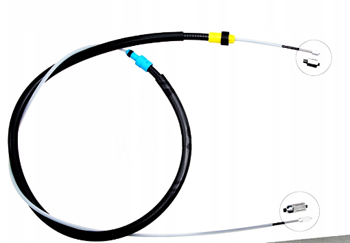 Citroen DS3 (SA_) 03.2010 - HAND BRAKE CABLE 474658
