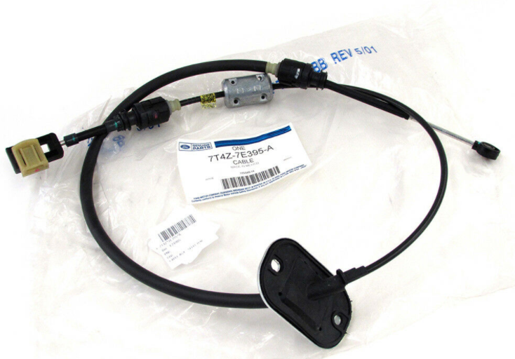 FORD GEAR SHIFT CABLE  7T4Z7E395A