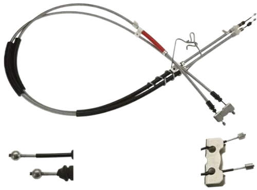 Brake cable for FORD 4480912/7T162A603AD/5135368/1357869/1461837/1475241/1516240/4367114/4388052/4388054/4407357/4407359/4419300/4419302/4439339/4539856/5030119/7357772/7T162A603CD/1357772/1475244/1516246/4367116/5030150/5135369