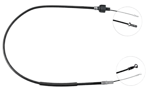 Clutch cable for FORD 6066684/6066681