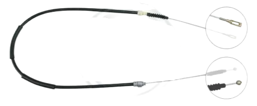 Cable, Parking Brake for Audi 443609721A