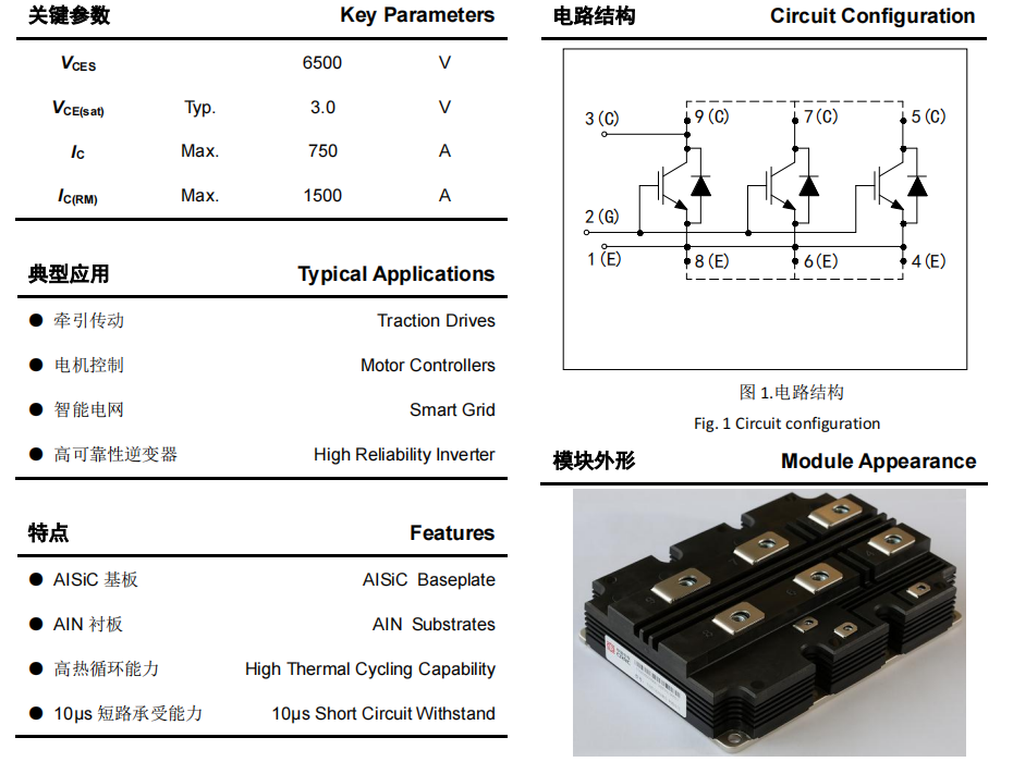 Ymif Single Igbt Module V Crrc