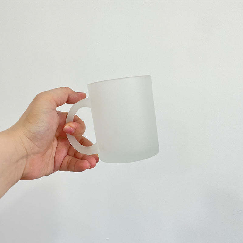 36pcs/case 11oz blank sublimation gradient iridescent frosted coffee mug -Penny