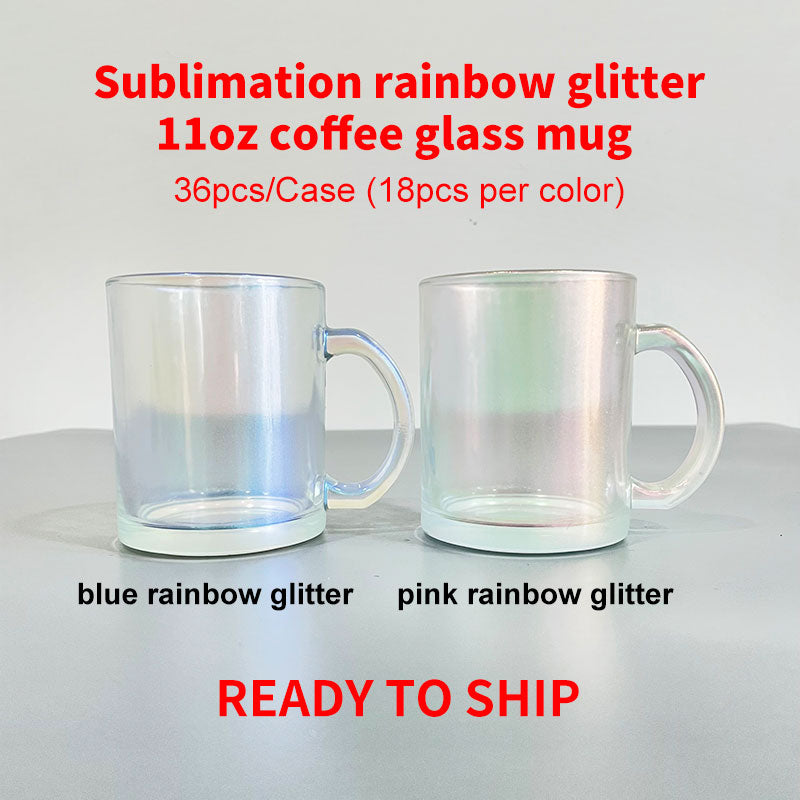 YIPAI 11oz Blank Sublimation Iridescent Color Coffee Mug Sold By Case