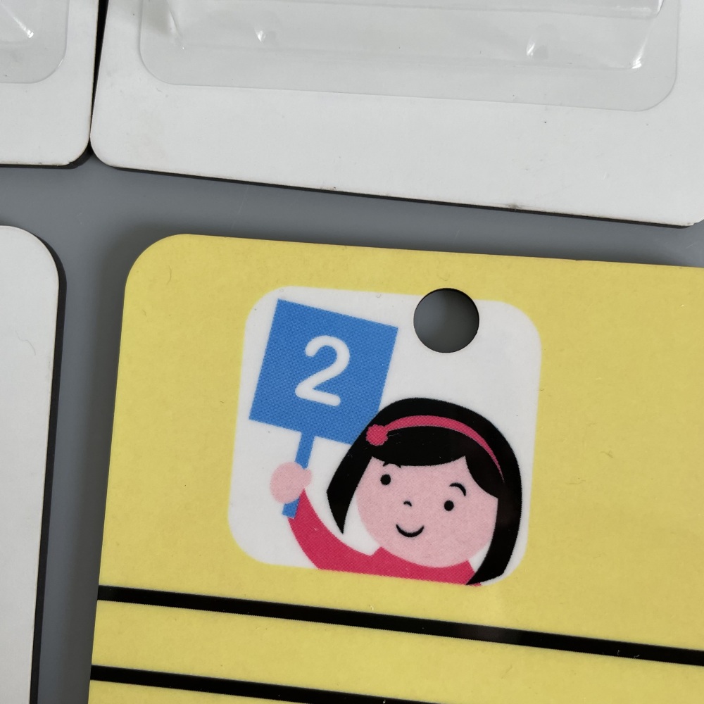 Sublimation blank white wood MDF hard board money card holders