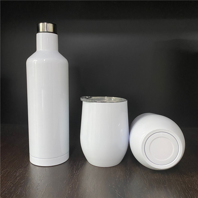 Christmas gifts wine tumbler and bottle gifts set with box