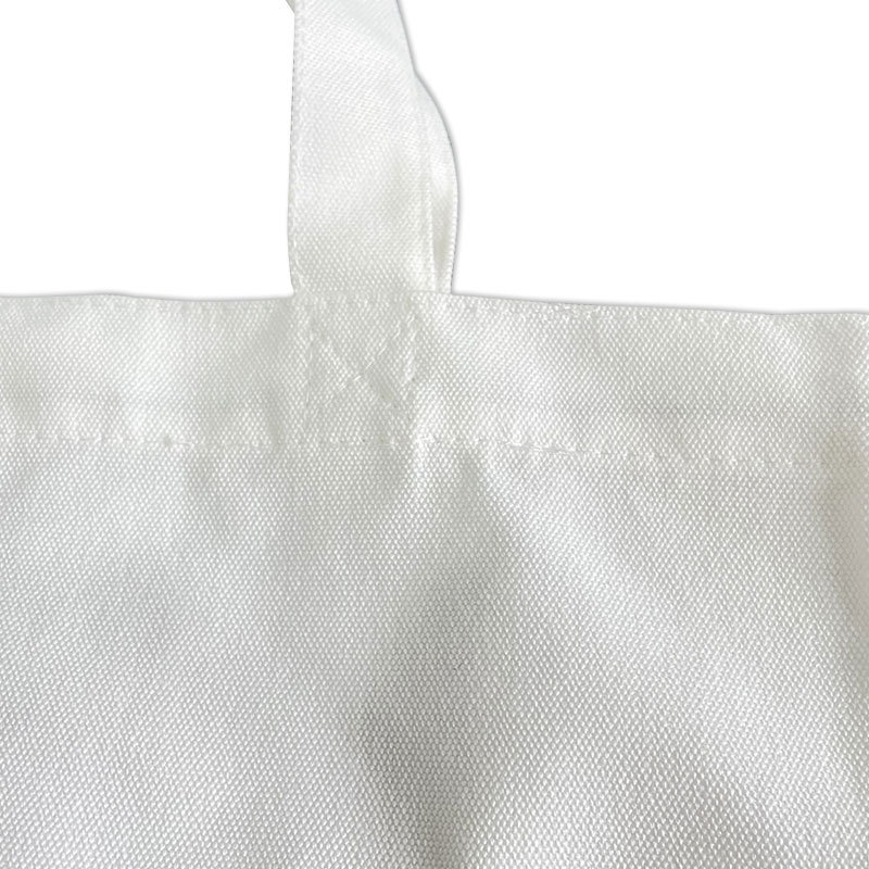 Small size 12inch*14inch white blank sublimation tote bags