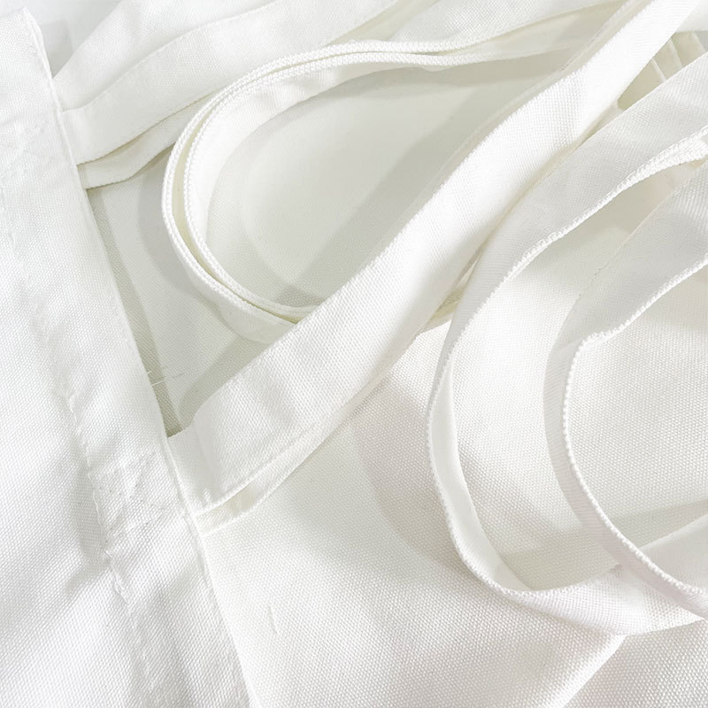 Small size 12inch*14inch white blank sublimation tote bags