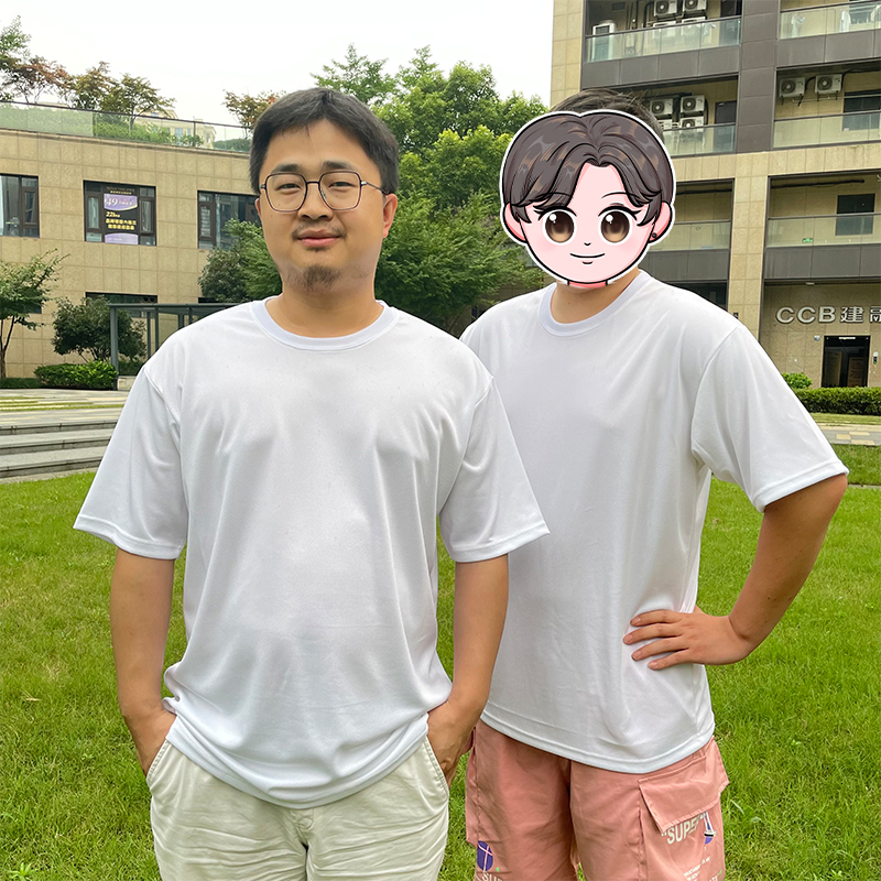 M-5XL White Sublimation Blank 100% mesh Polyester sport T-shirt ( you can leave message to us what size and quantity you want after paid)