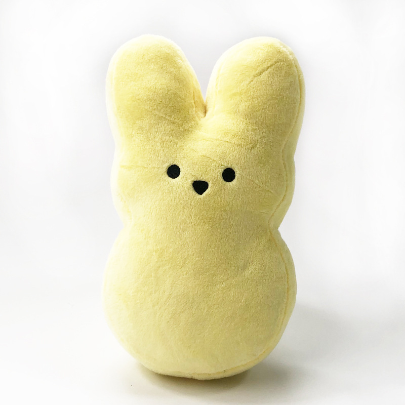 YIPAI Easter Gifts 15cm Peep Stuffed Plush Toy Bunny Rabbit Mini Rabbit Plush Bunny Toy
