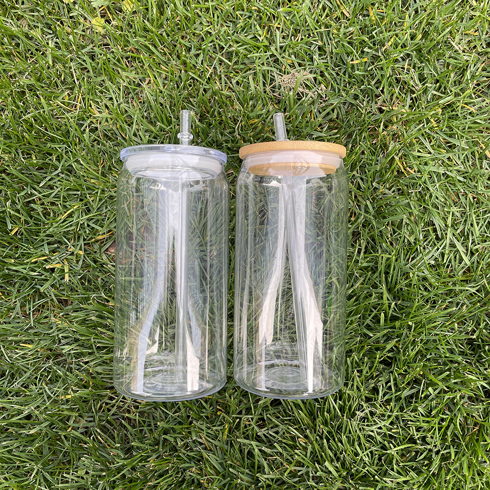 50 Pack 60 Pack YIPAI China Warehouse 16oz 20oz Plastic Cup With PP Lid Bamboo Lid