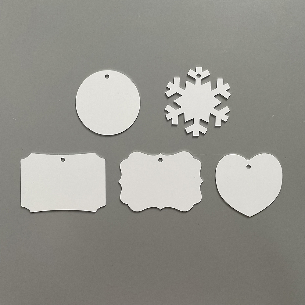 YIPAI US Warehouse Christmas Supply Wholesale Aluminum Ornaments With Red Rope And Hemp Rope Mix 5 Styles Sold By Case (Pre Sale Delivery Time 8th October)