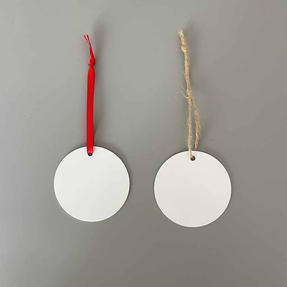 YIPAI US Warehouse Christmas Supply Wholesale Aluminum Ornaments With Red Rope And Hemp Rope Mix 5 Styles Sold By Case (Pre Sale Delivery Time 8th October)